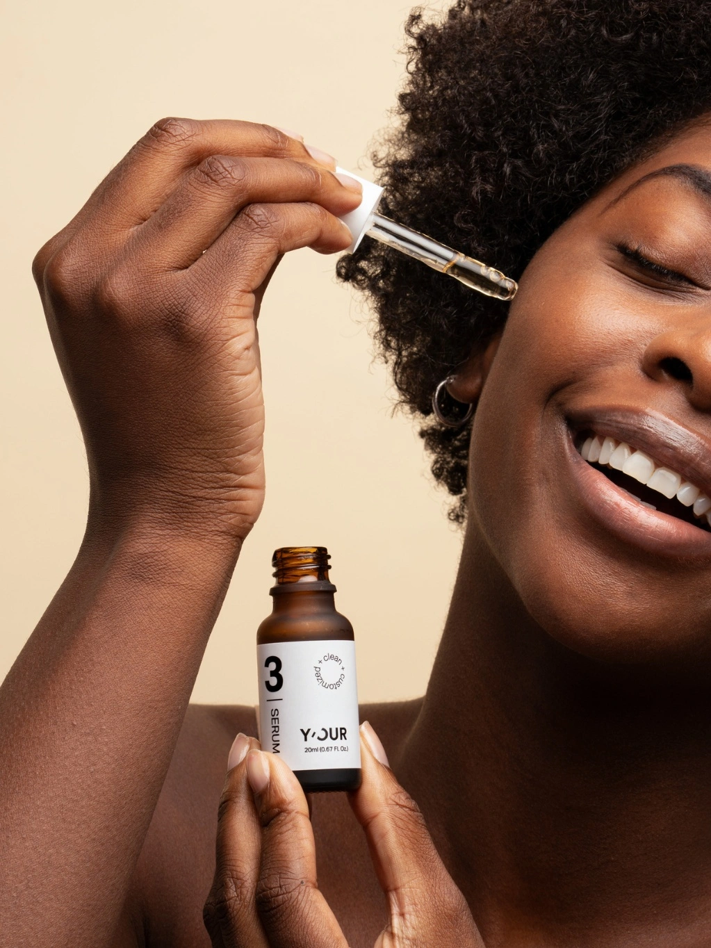 Y'OUR 4-step personalized skincare curated to your unique skin's needs