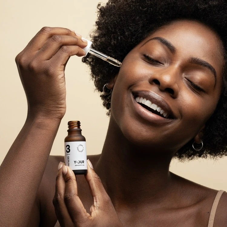 Y'OUR 4-step personalized skincare curated to your unique skin's needs